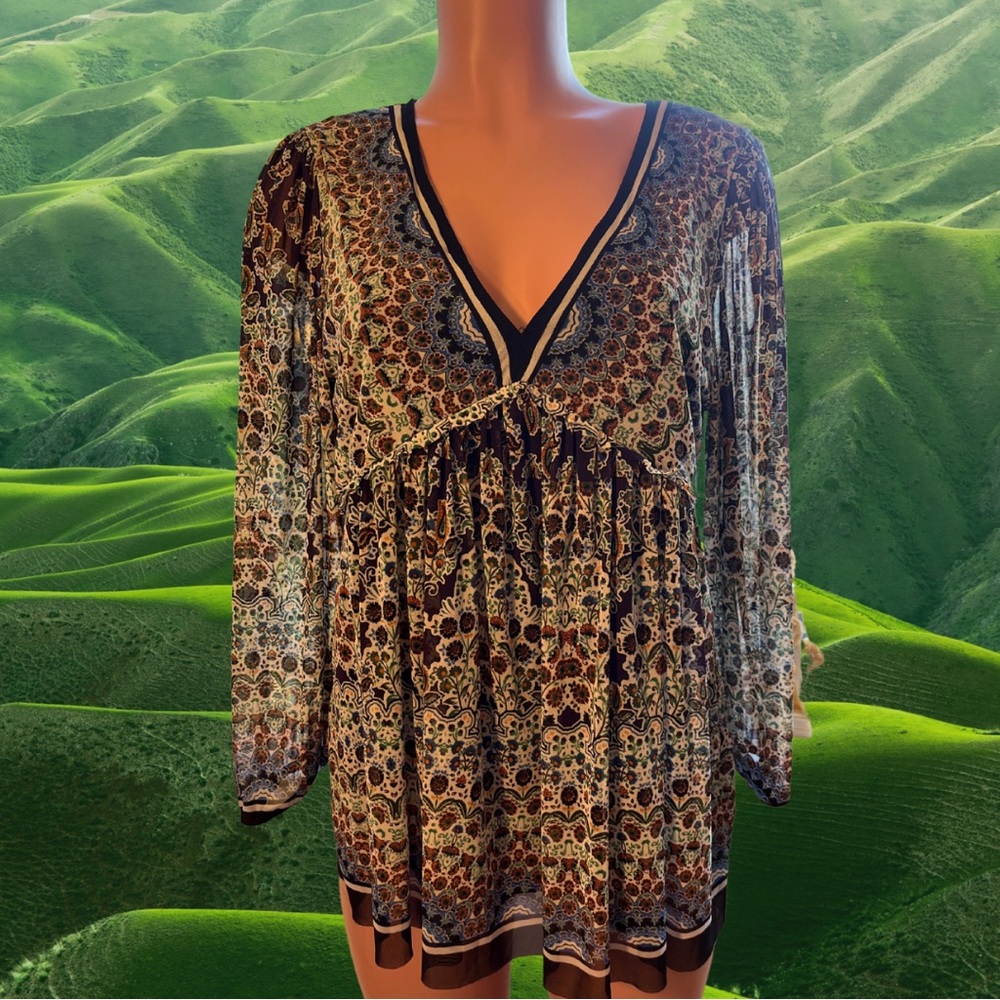 BOHO PATTERNED BLOUSE FROM ROSE+OLIVE🌹